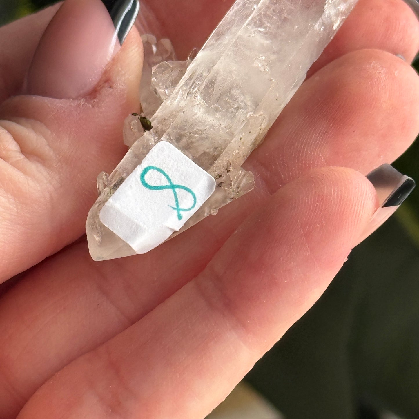 Epidote on Quartz
