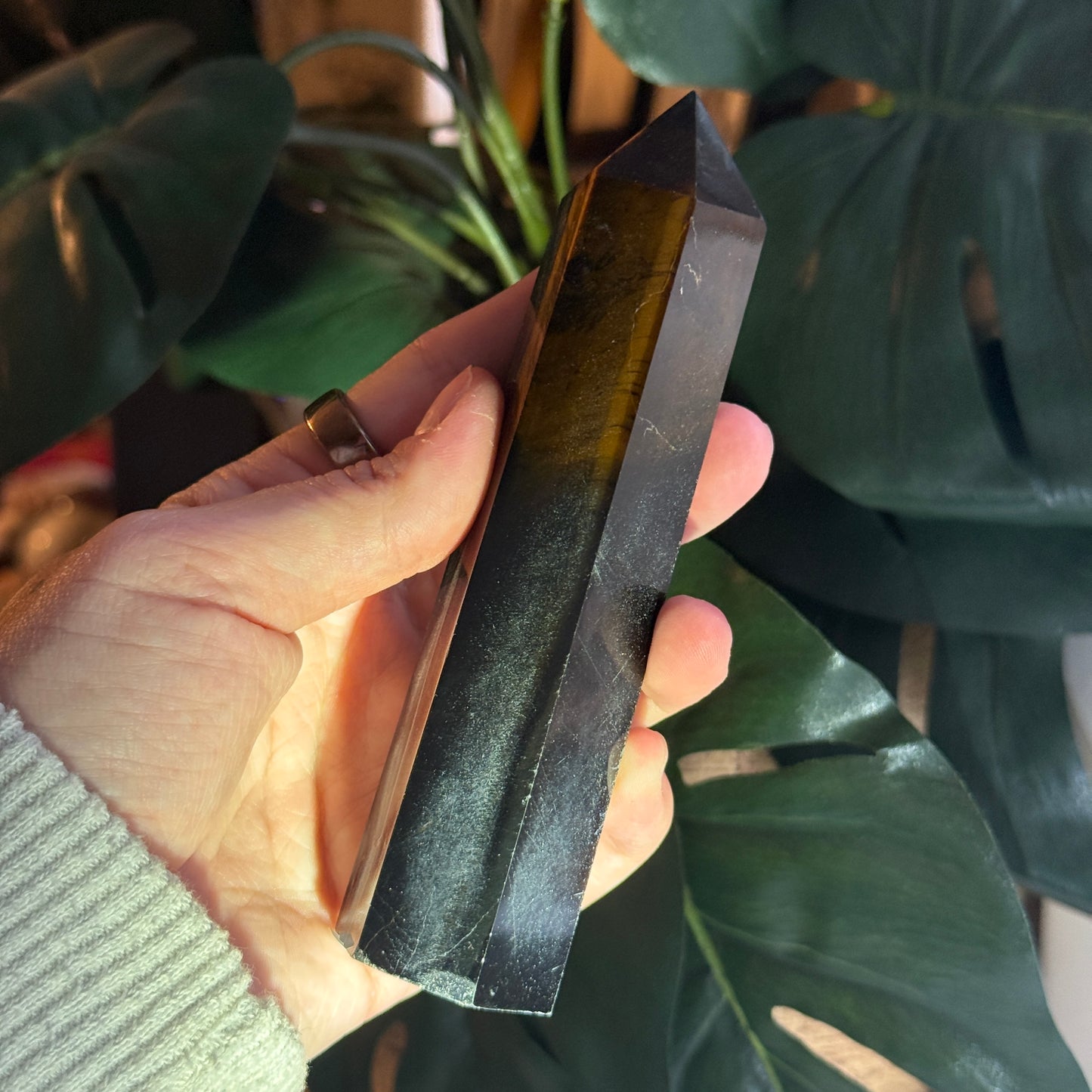 Blue Tigers Eye Tower