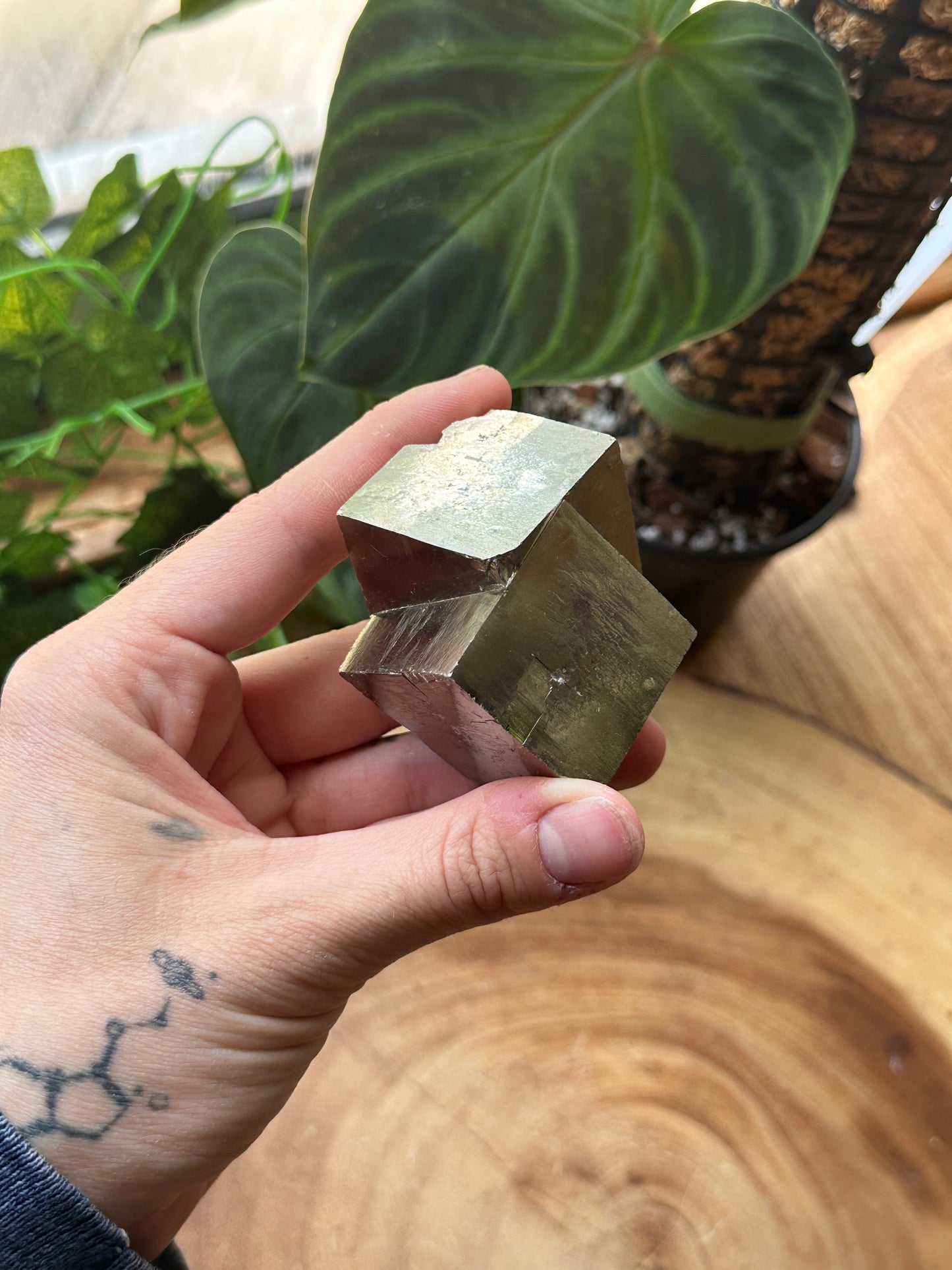 Pyrite Cube