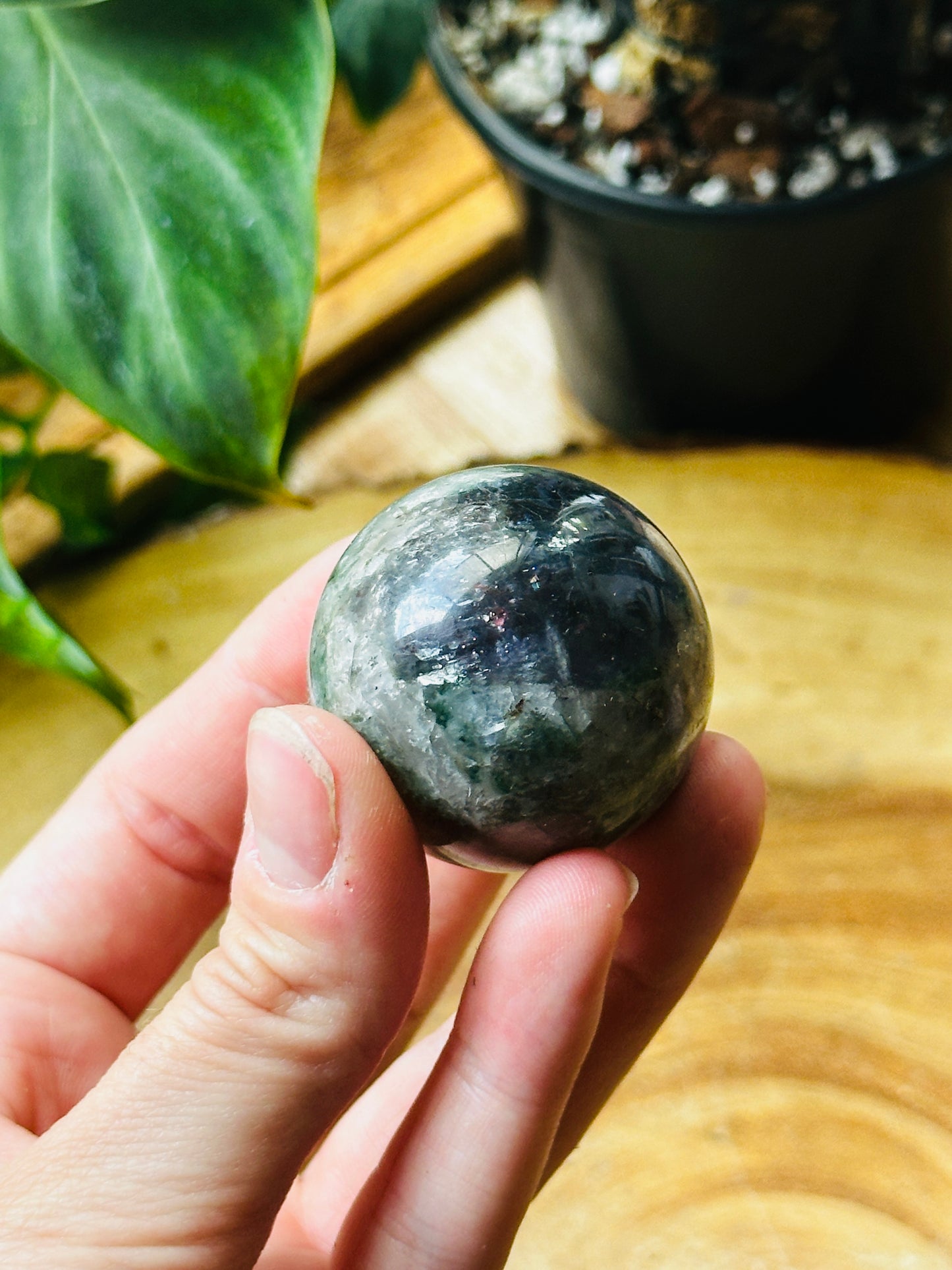 Iolite Sphere