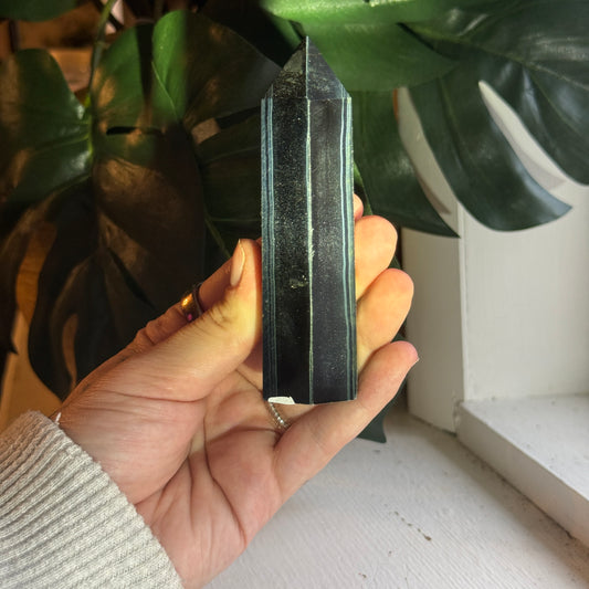 Blue Tigers Eye Tower