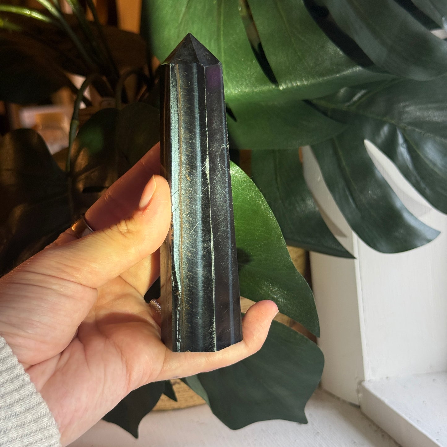 Blue Tigers Eye Tower