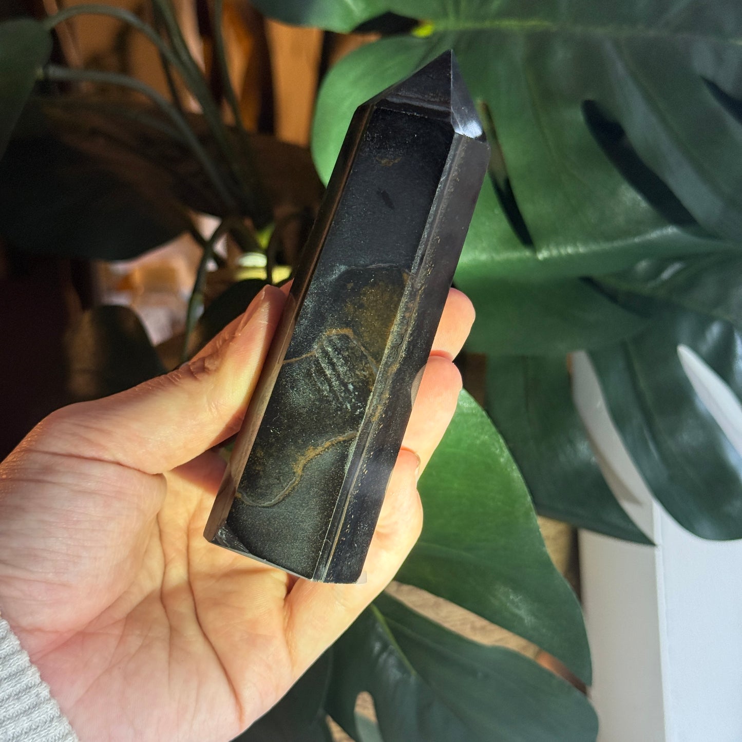Blue Tigers Eye Tower