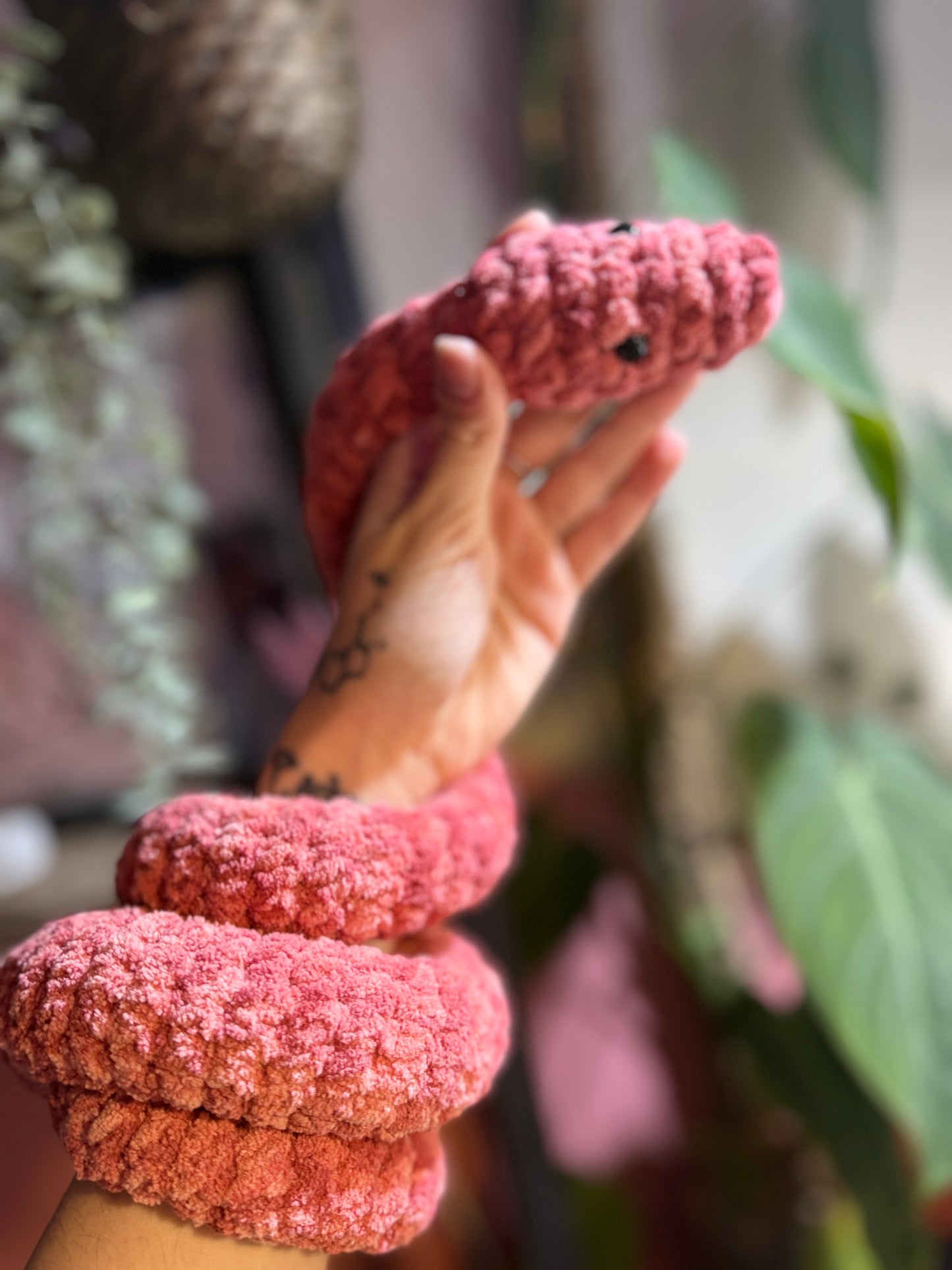 Crochet Snake 🐍🌹