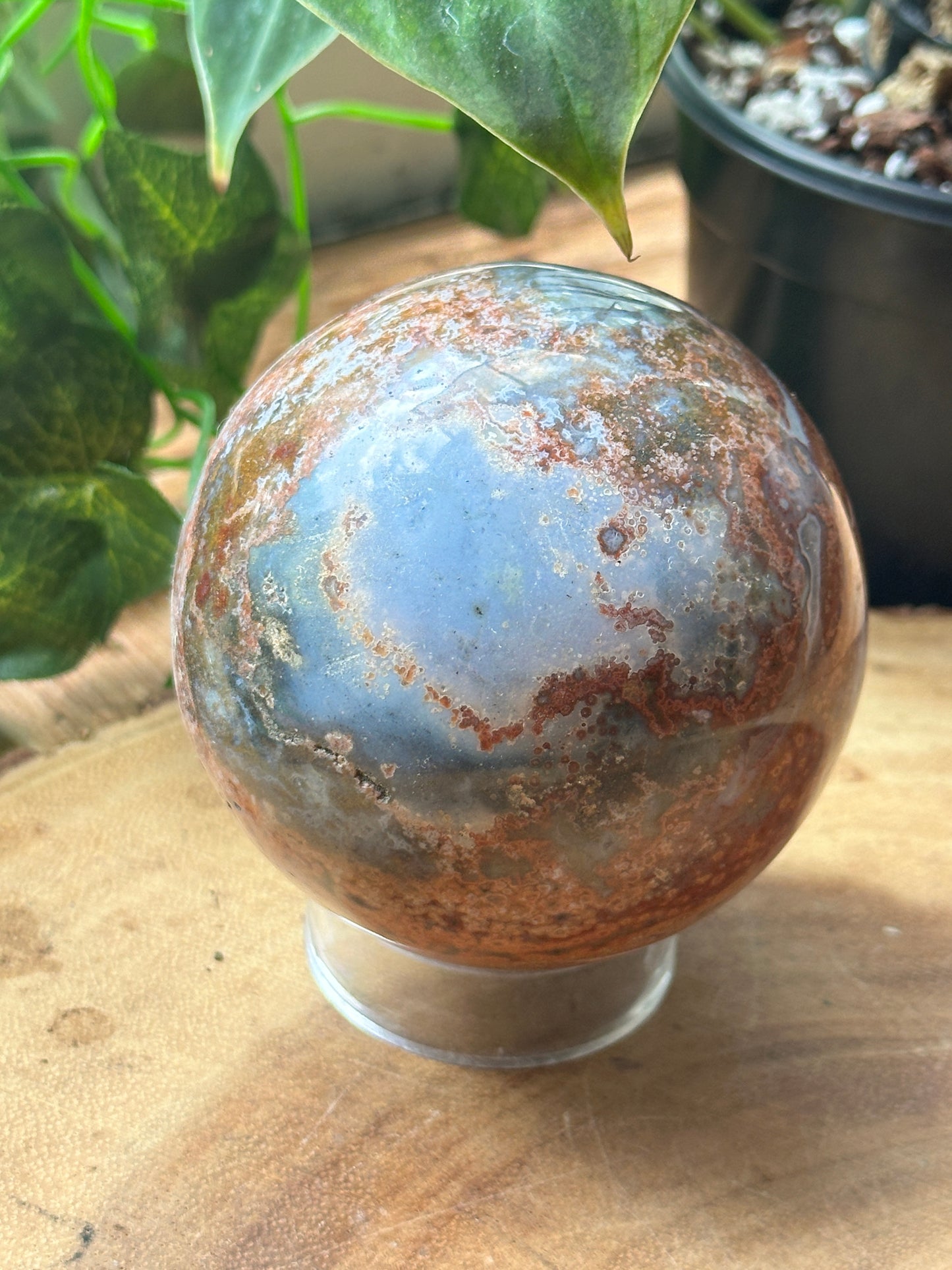 Ocean Jasper Sphere