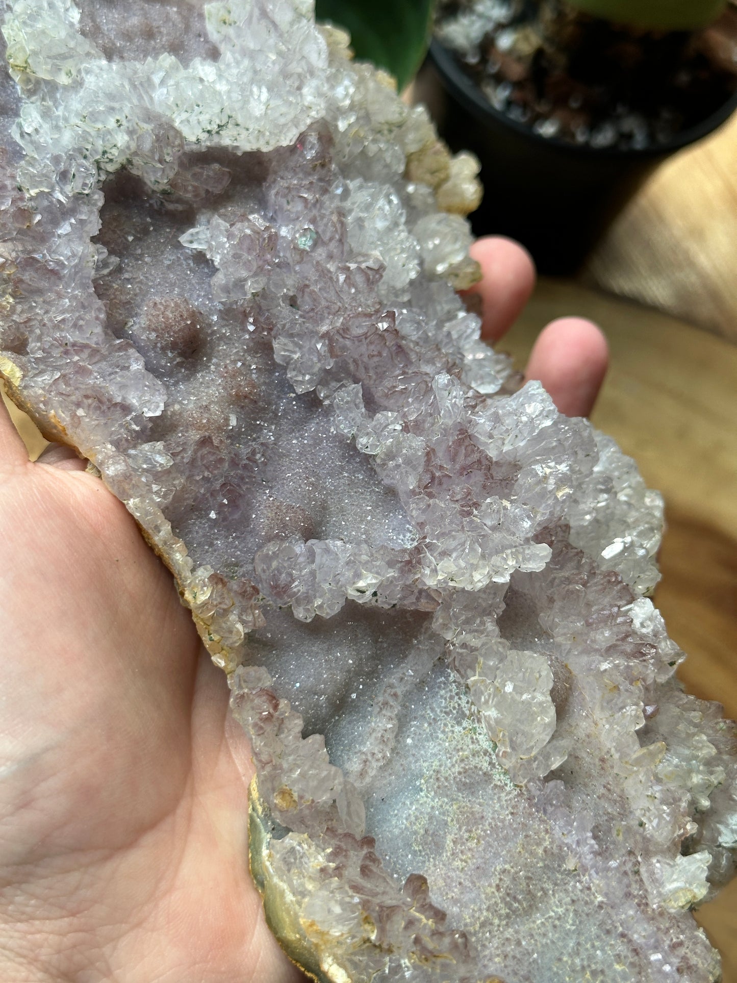 Amethyst on Matrix, Raw Freeform