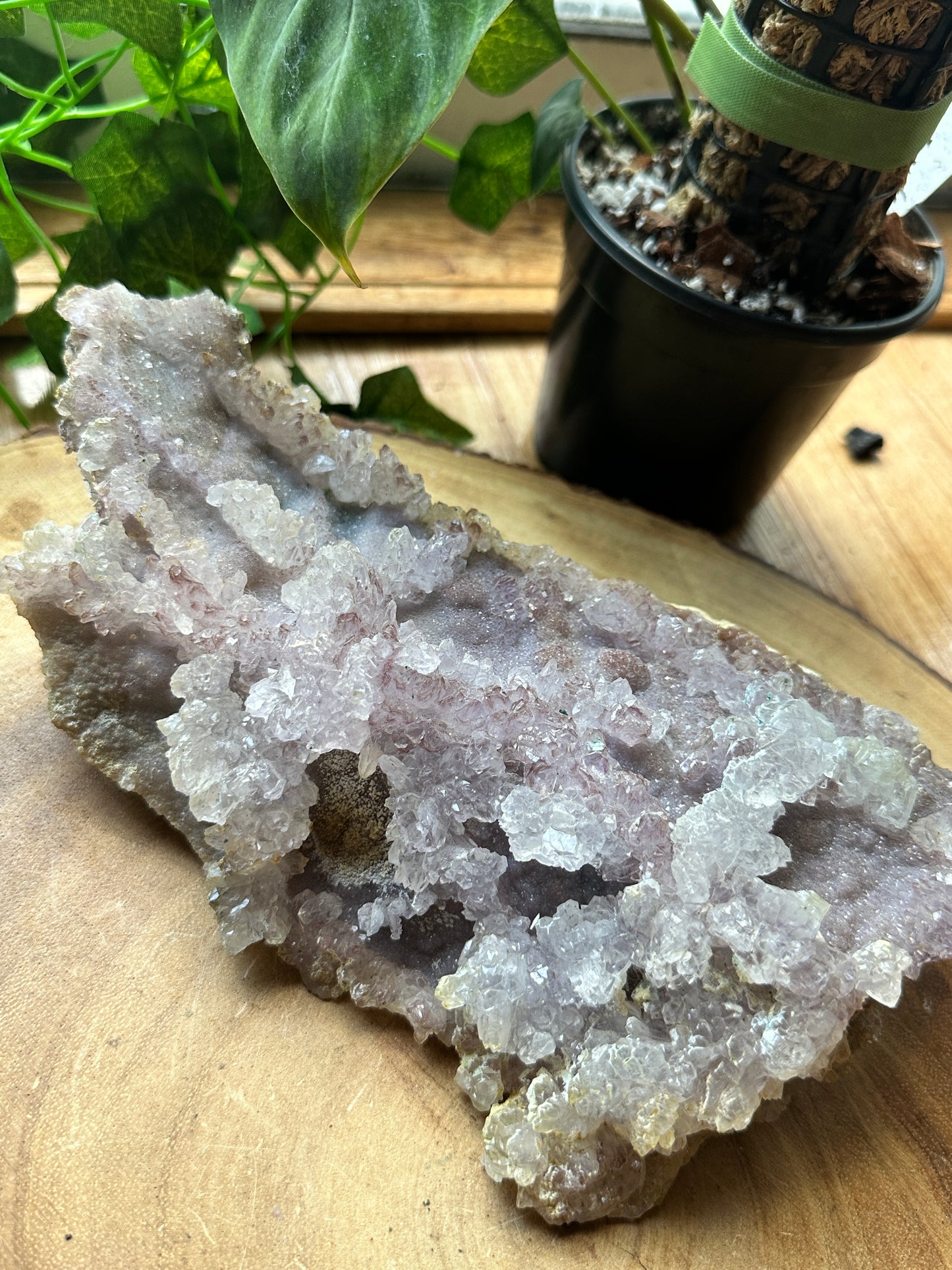 Amethyst on Matrix, Raw Freeform