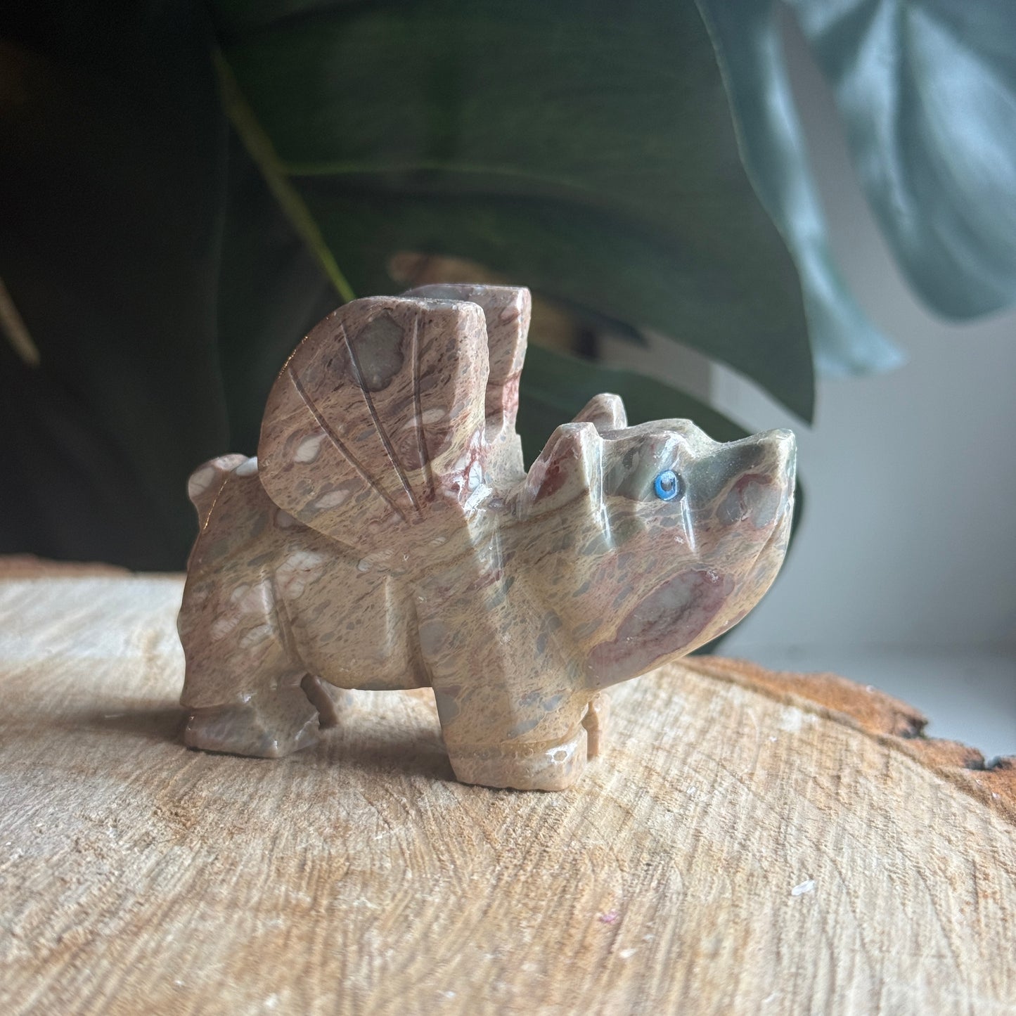 Flying Pig Soap Stone Carving C