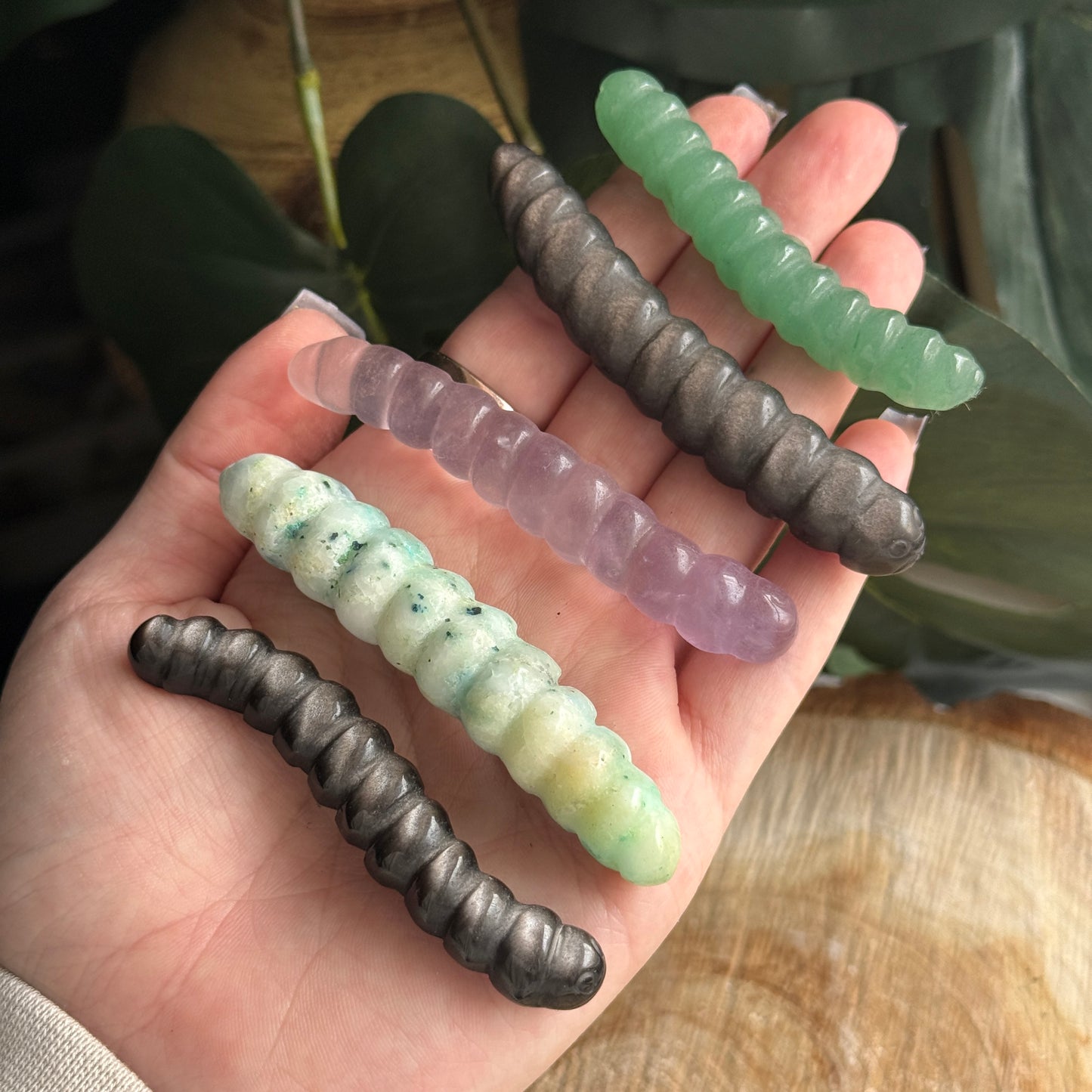 Caterpillar Carving