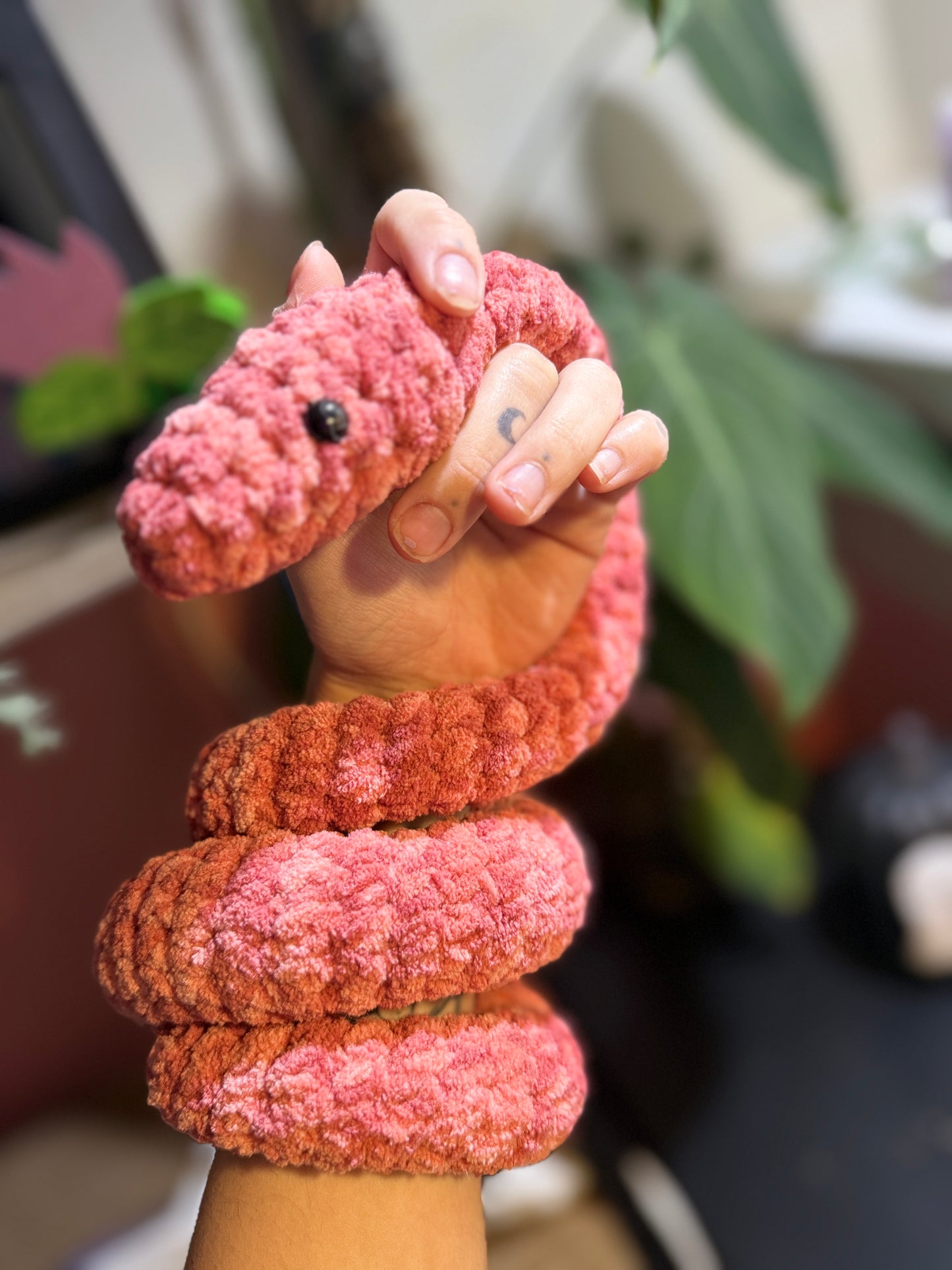 Crochet Snake 🐍🌹