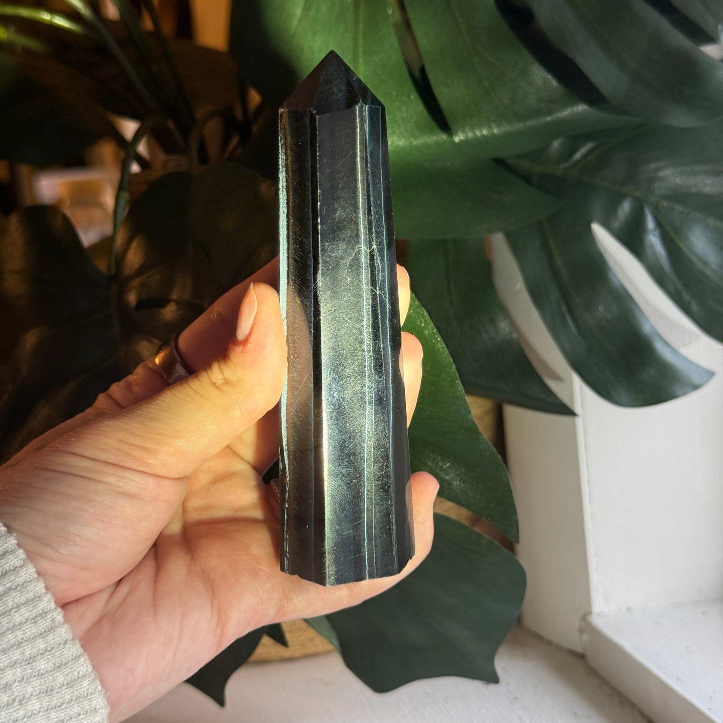 Blue Tigers Eye Tower