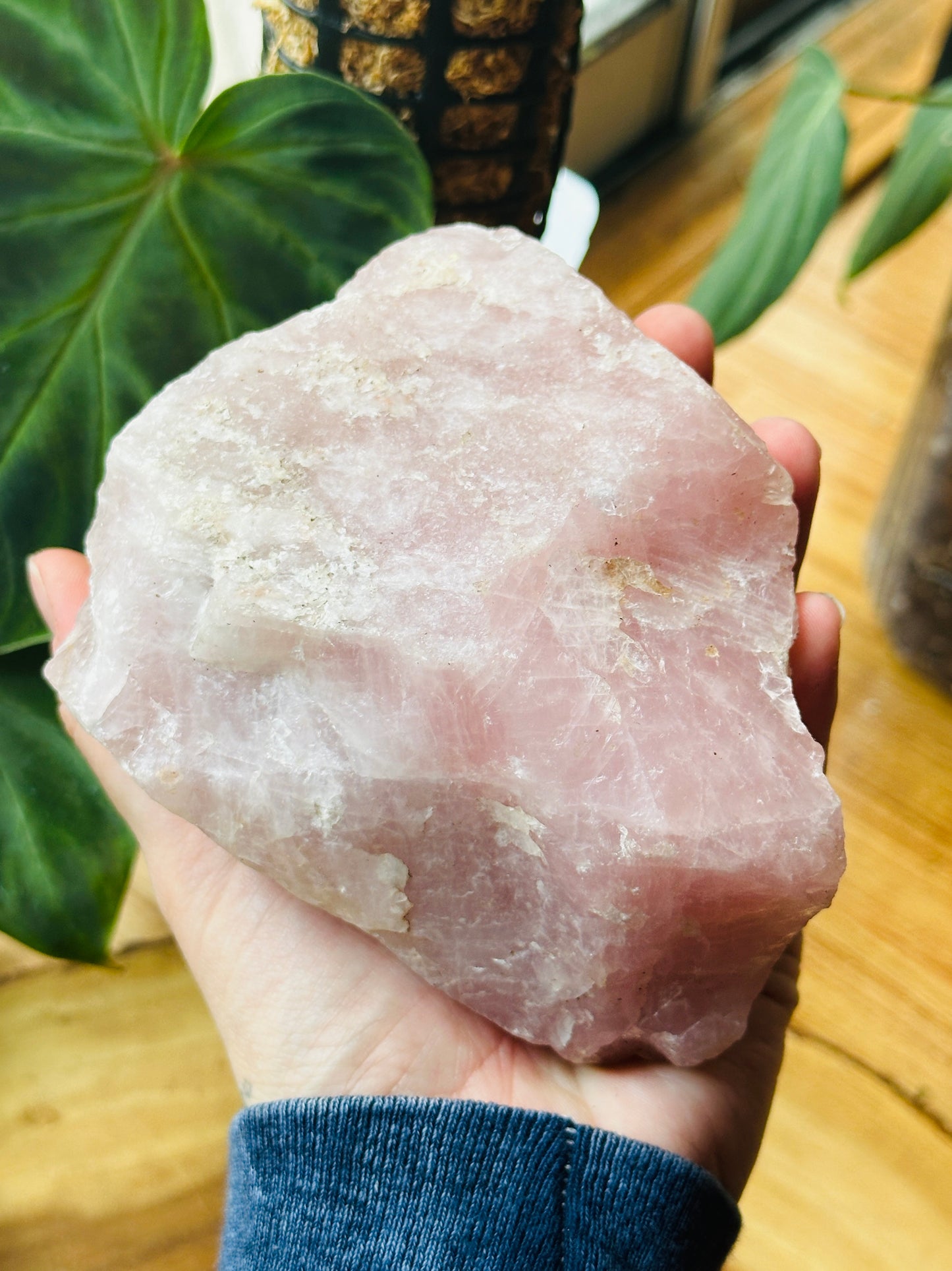 Raw Rose Quartz