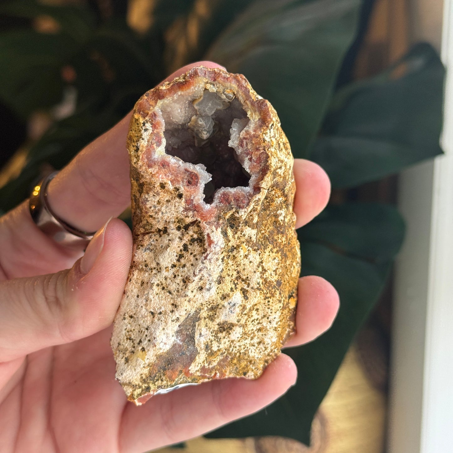 Botryoidal Chalcedony Raw Geode *PAIR*