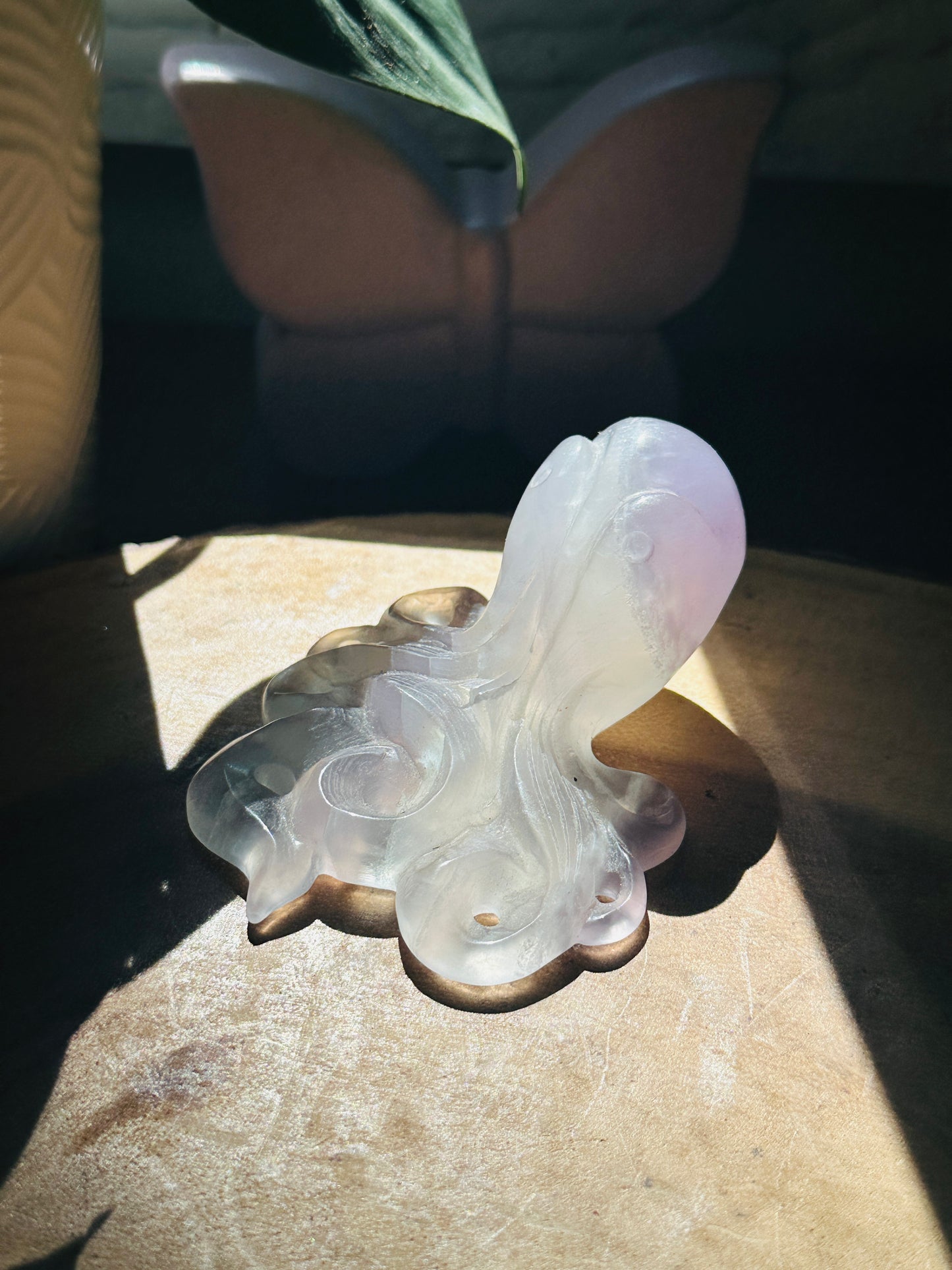 Lavender Fluorite Octopus