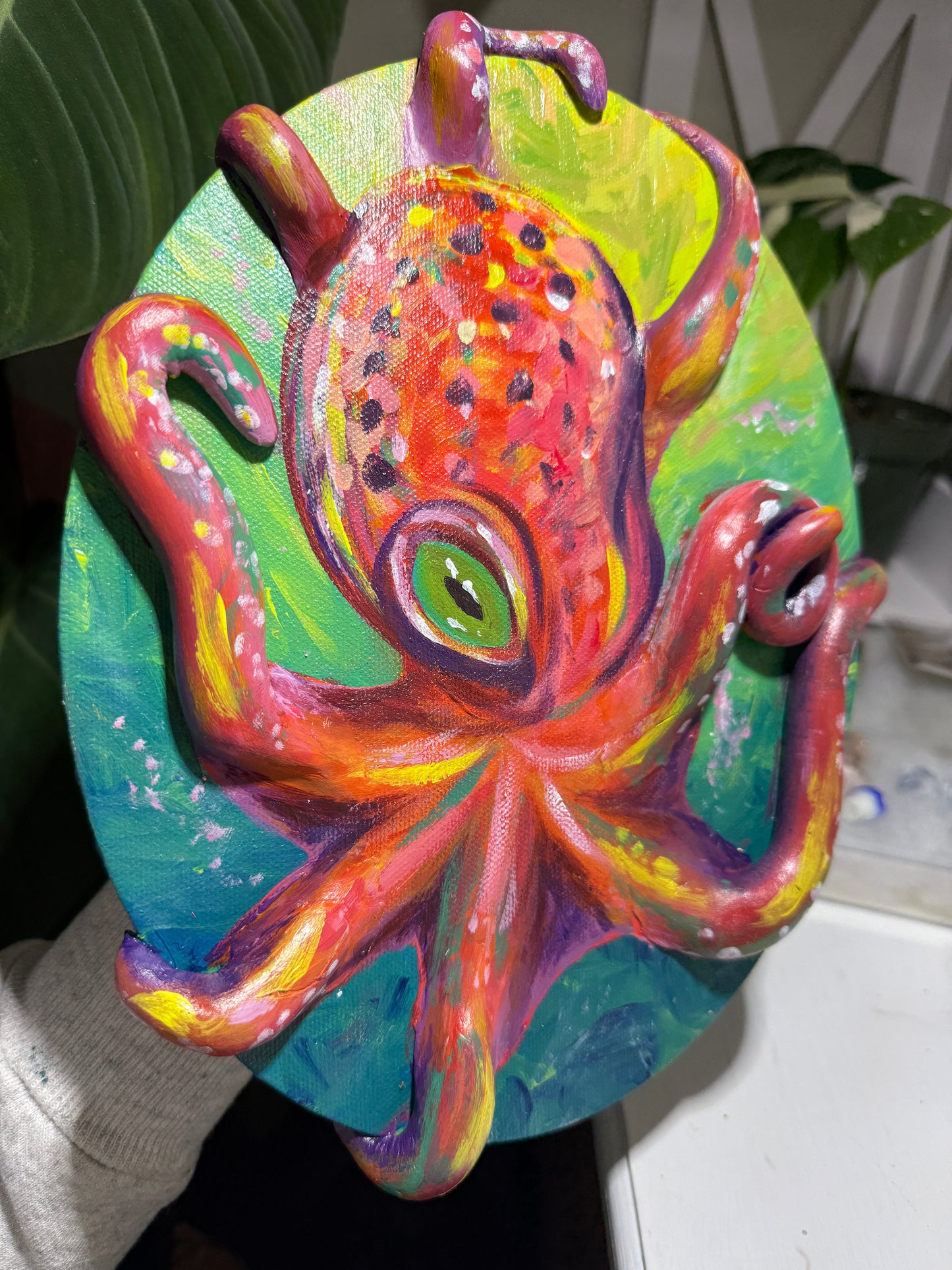 3D Octopus Painting