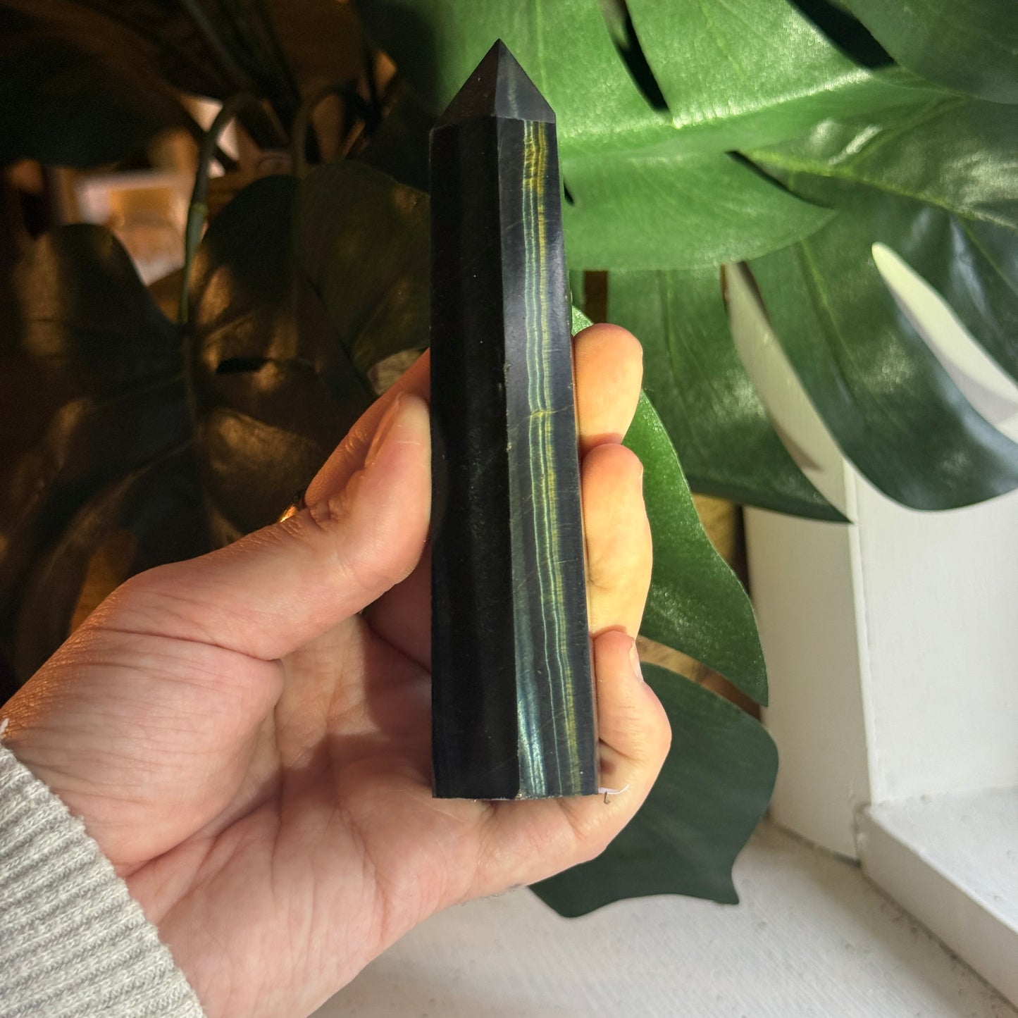 Blue Tigers Eye Tower