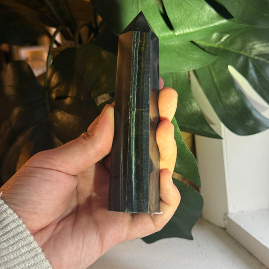 Blue Tigers Eye Tower