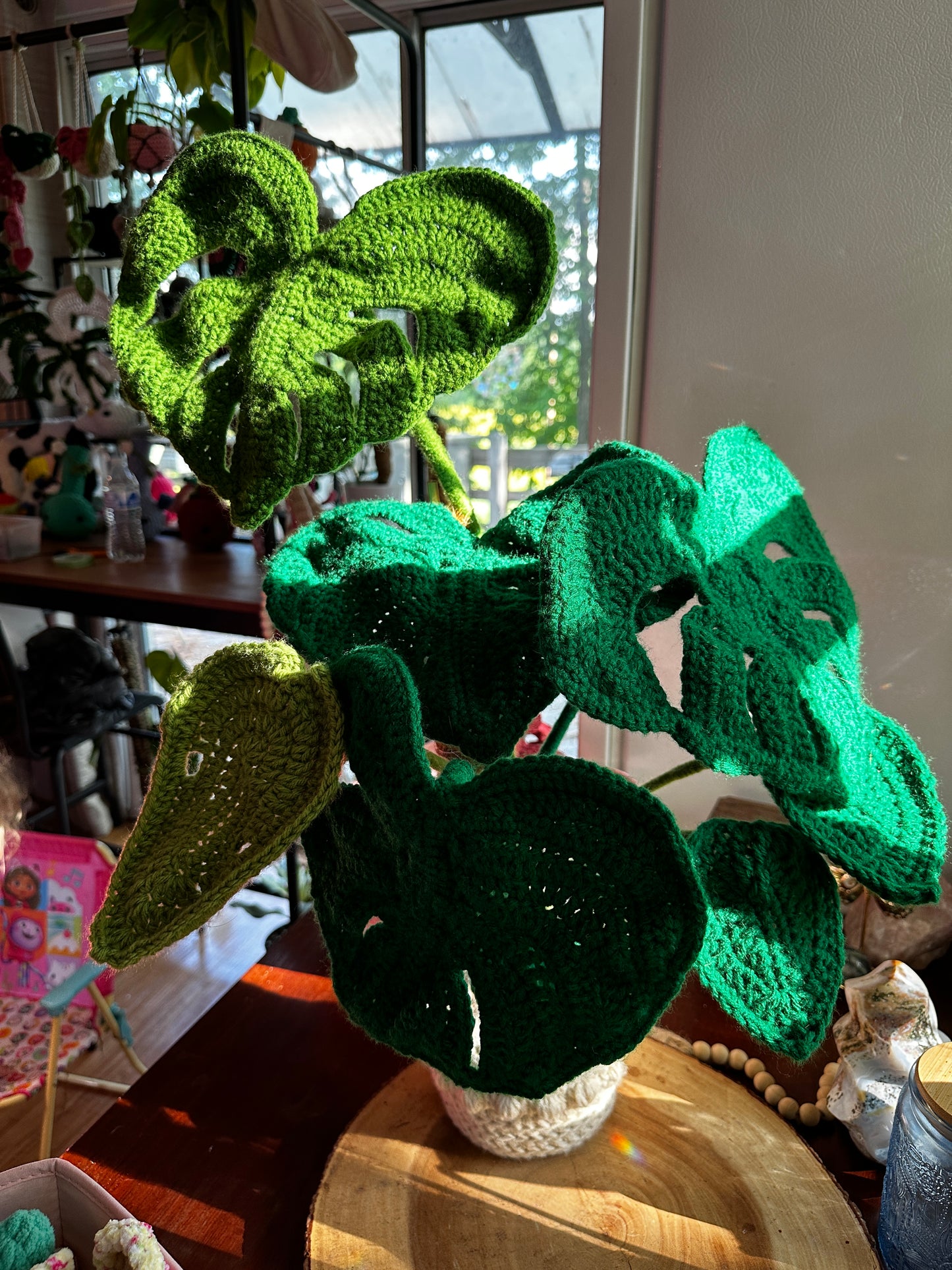 Crochet Monstera