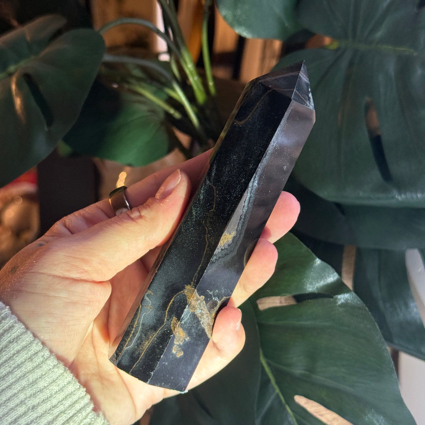 Blue Tigers Eye Tower