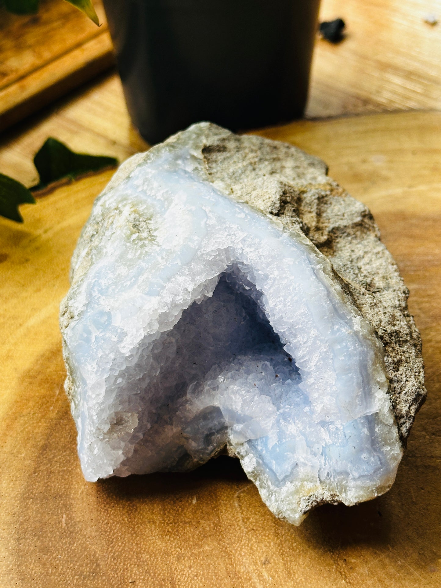 Blue Lace Agate, Raw