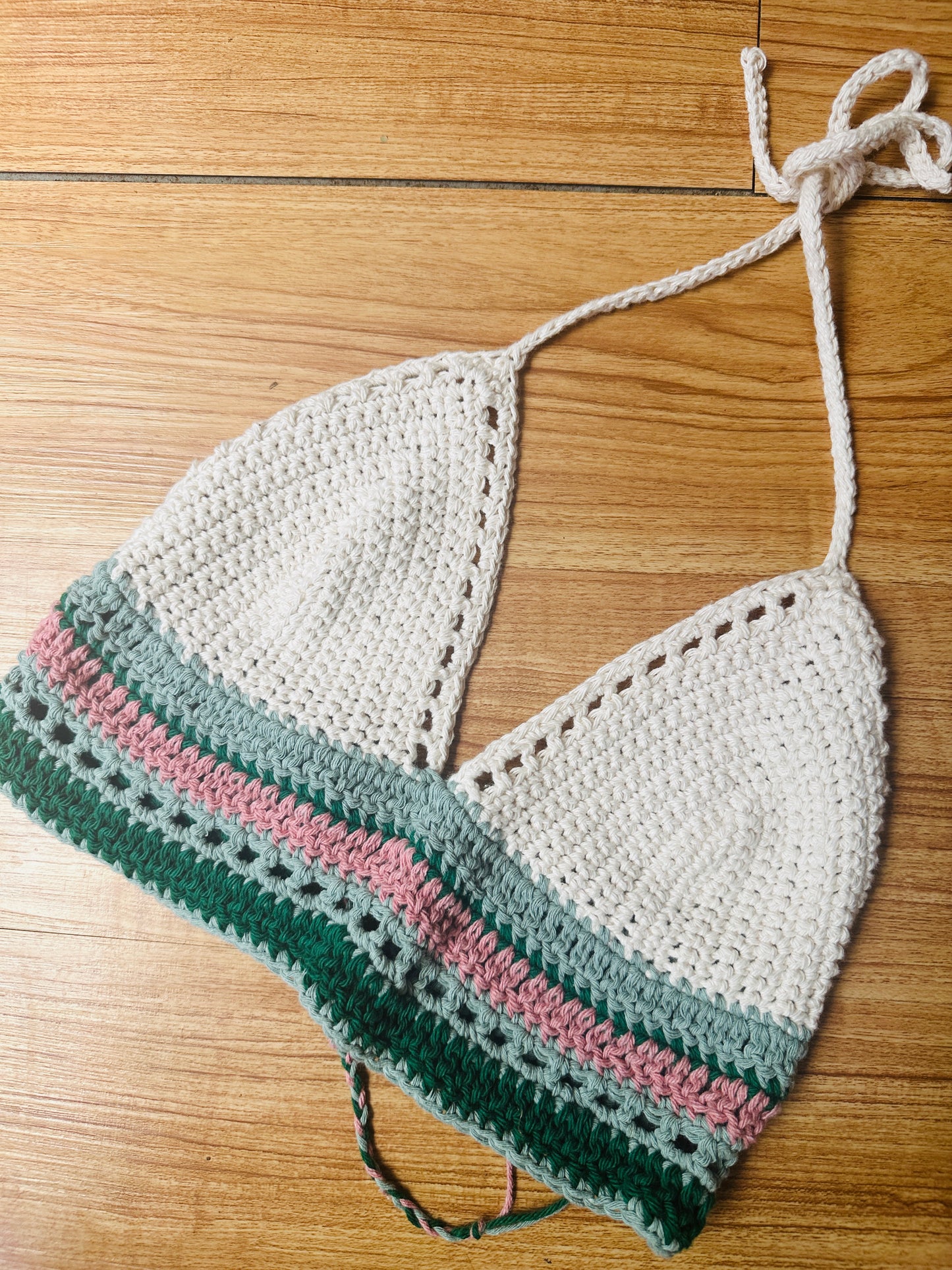 Crochet Bralette Size Medium