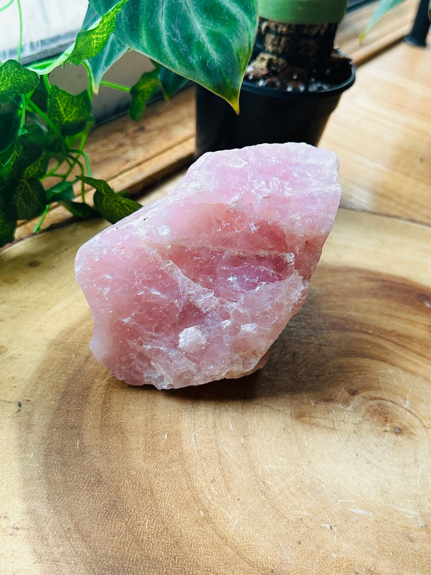 Raw Rose Quartz