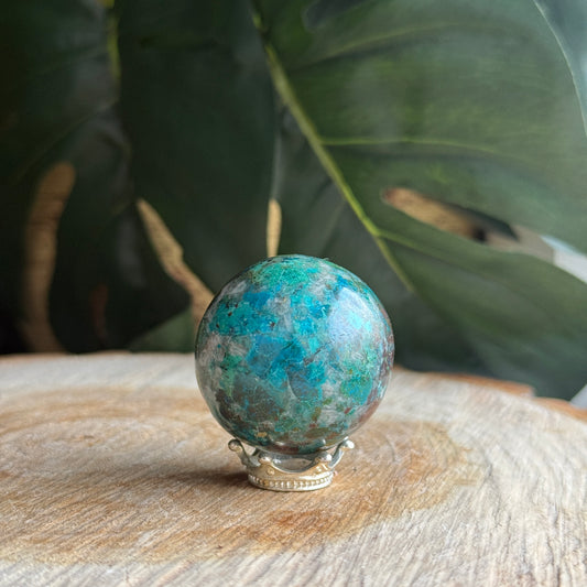Chrysocolla Sphere