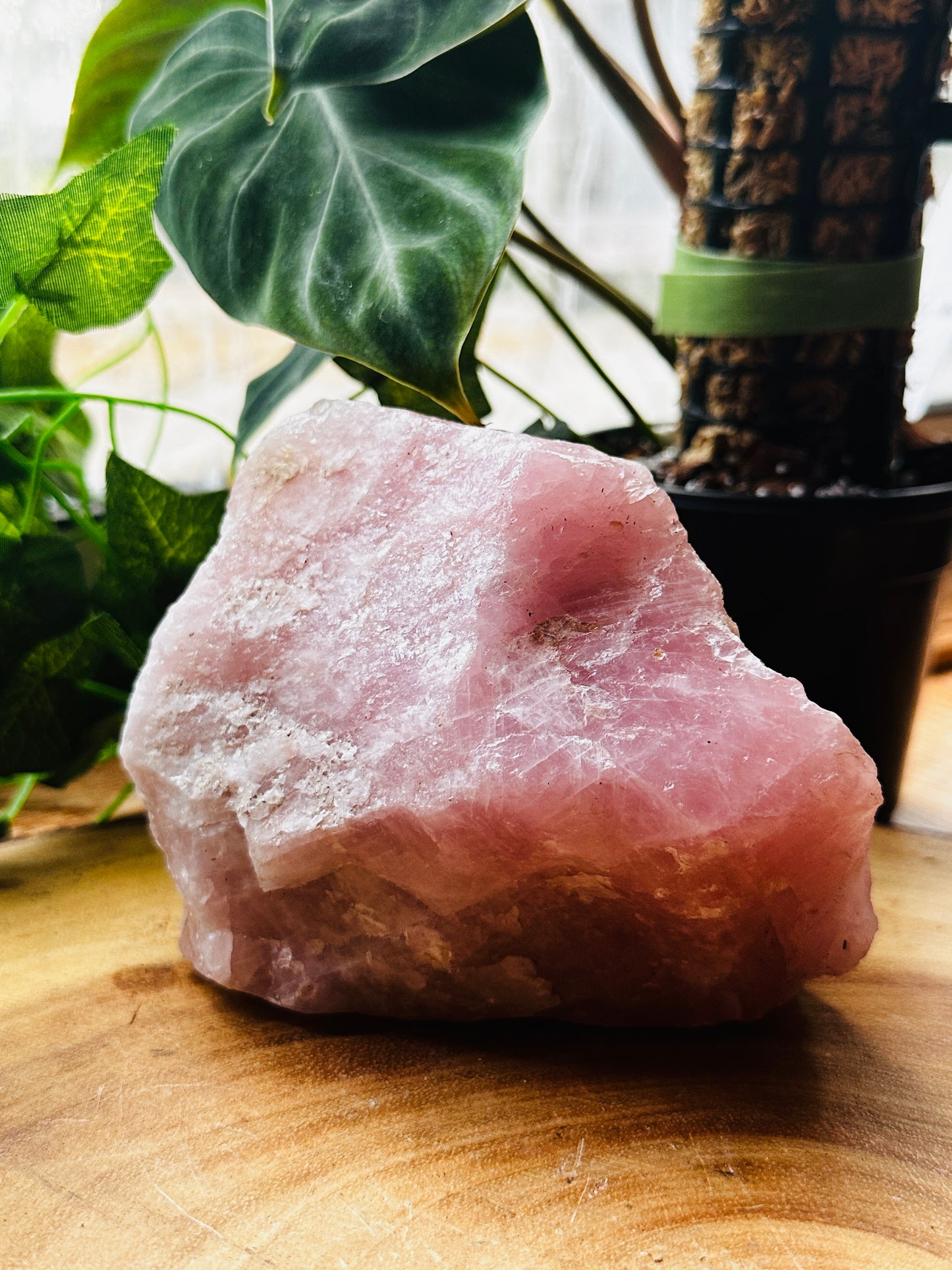 Raw Rose Quartz