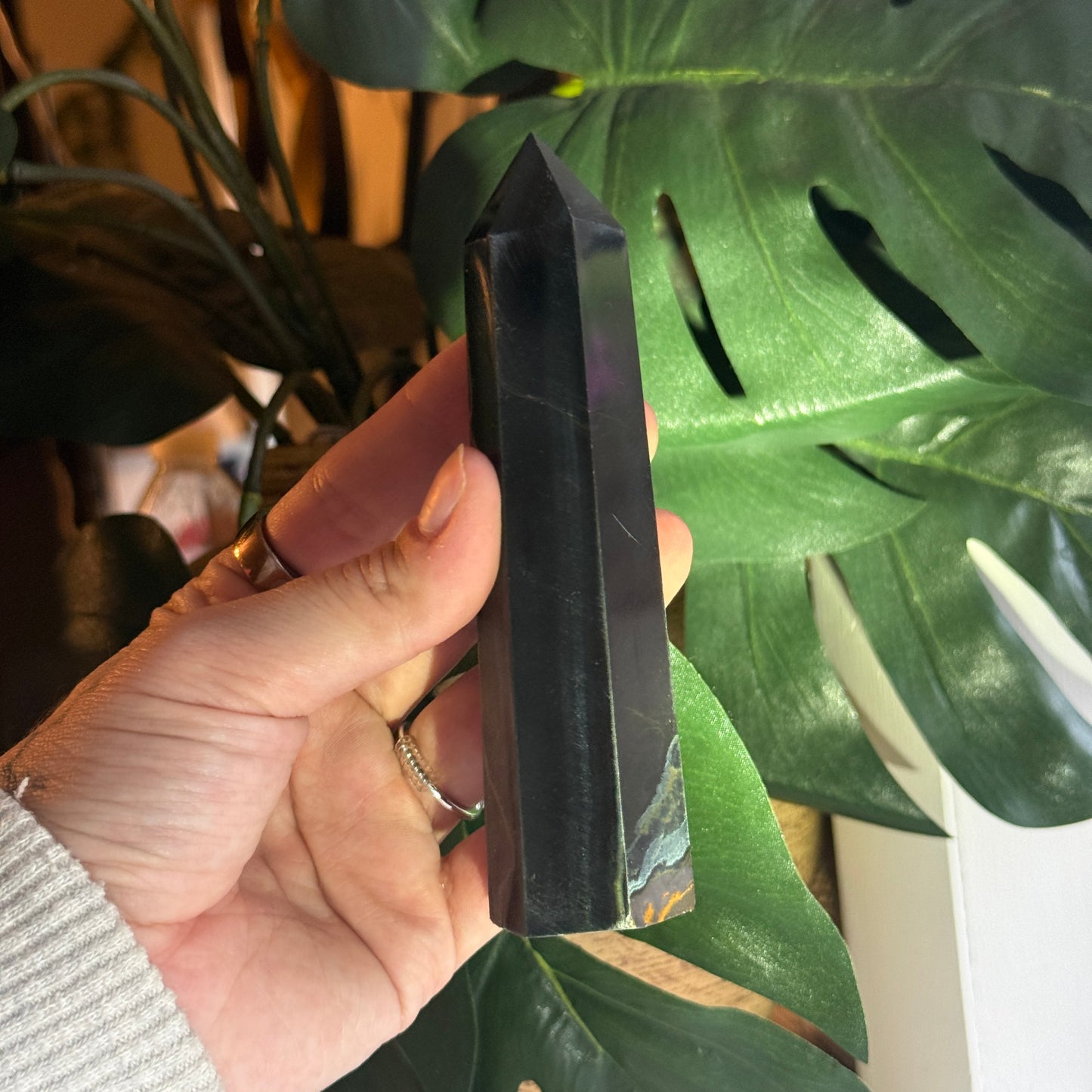Blue Tigers Eye Tower