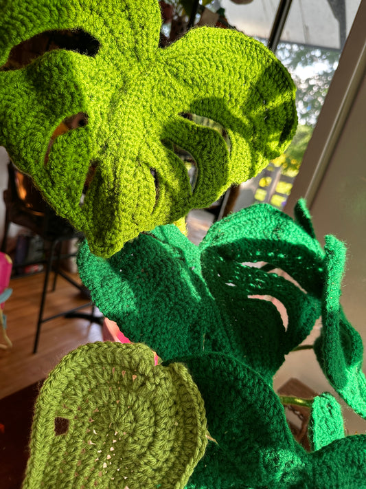 Crochet Monstera