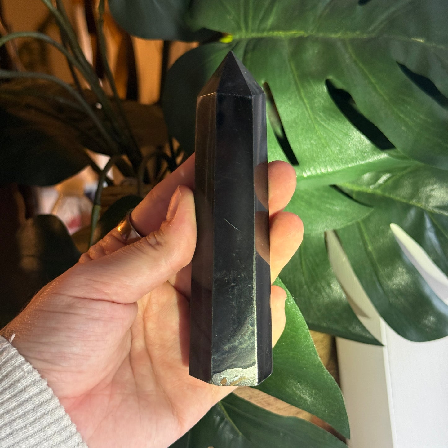Blue Tigers Eye Tower
