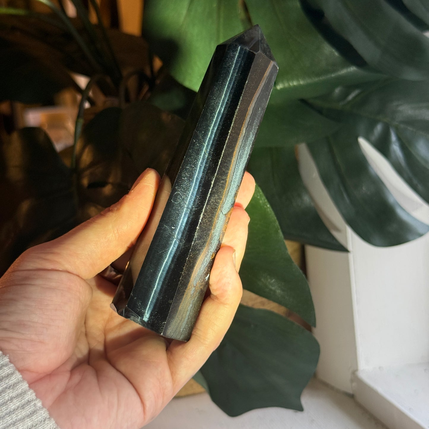 Blue Tigers Eye Tower