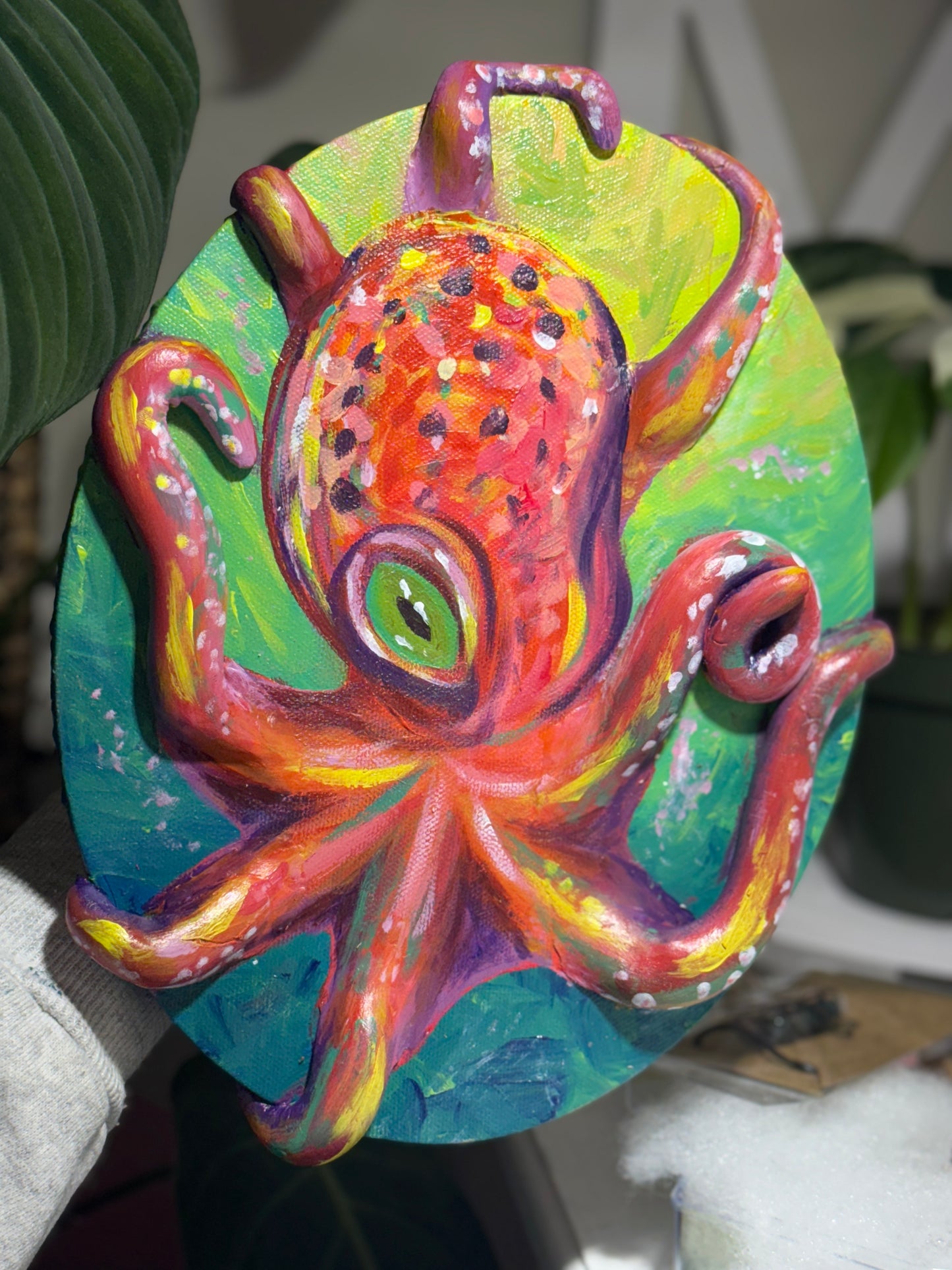 3D Octopus Painting