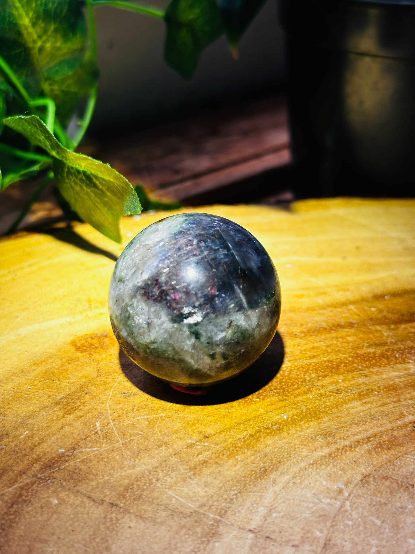 Iolite Sphere