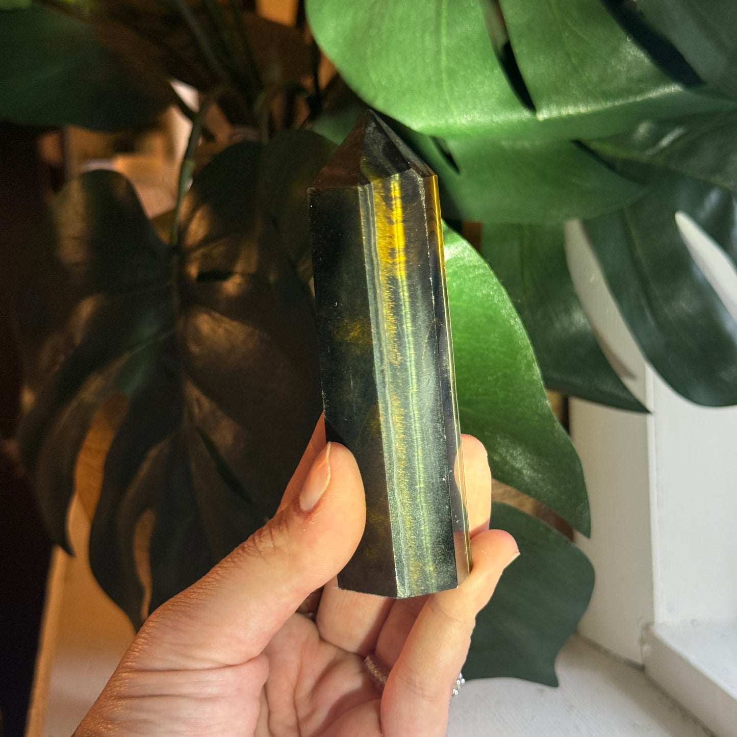 Blue Tigers Eye Tower