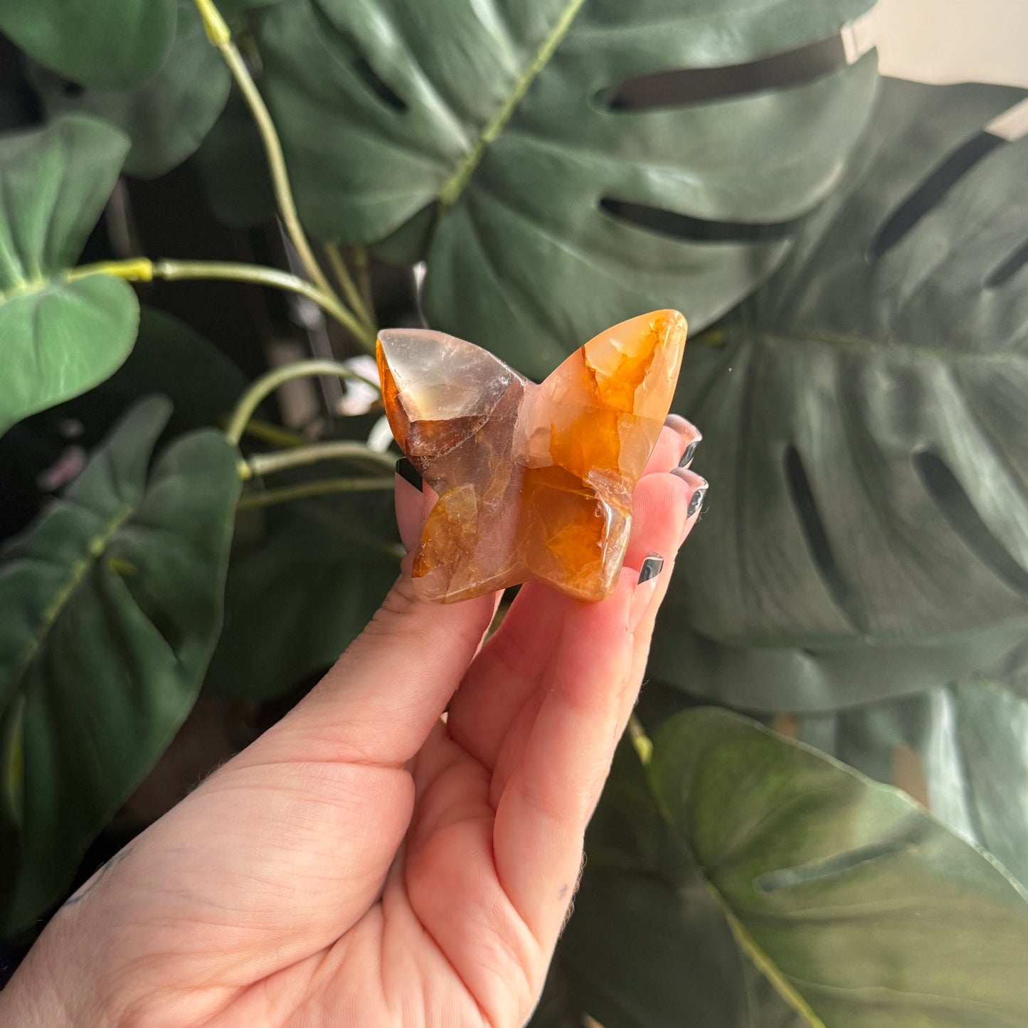 Fire Quartz 3D Butterfly B