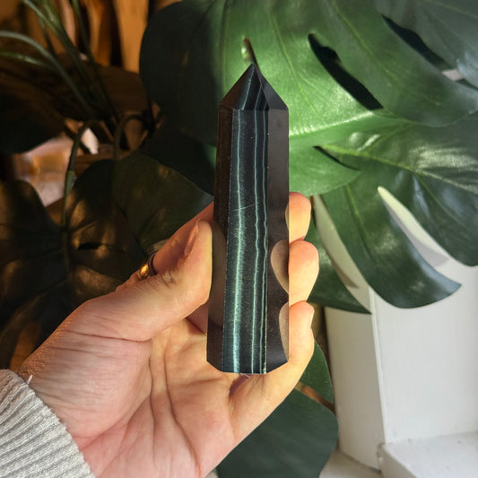 Blue Tigers Eye Tower