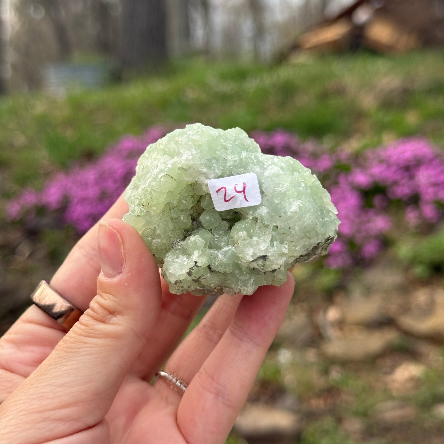 Prehnite Raw Gemstone
