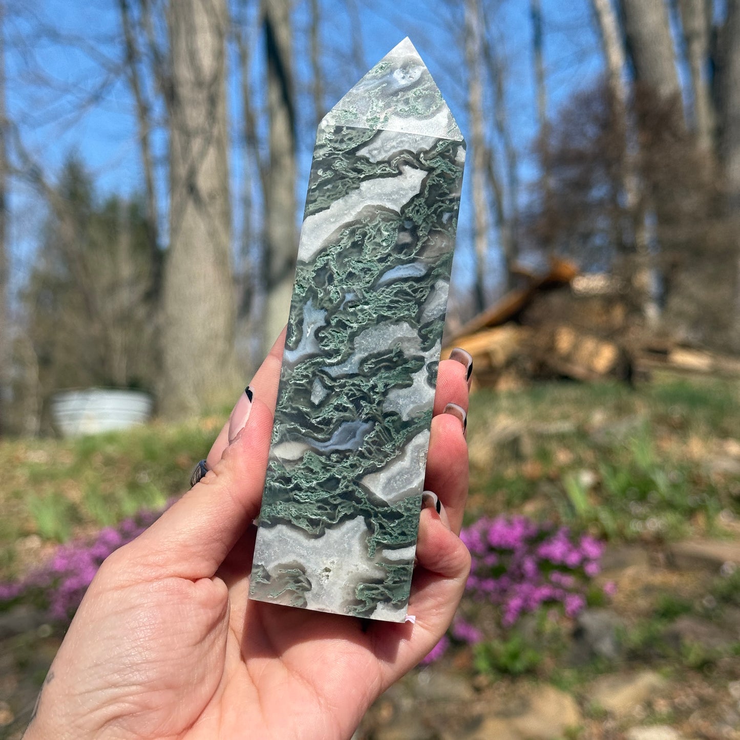 Moss Agate Tower