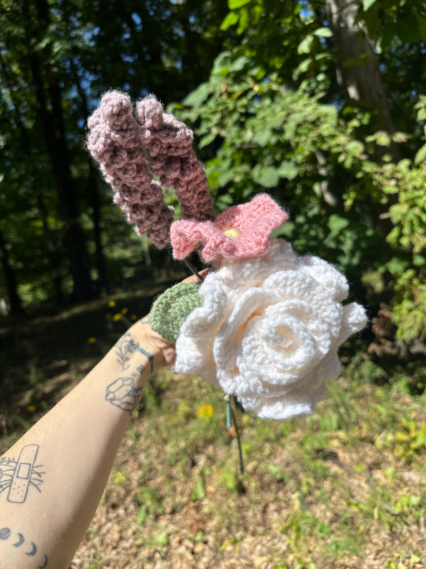 Crochet Flower Bundle