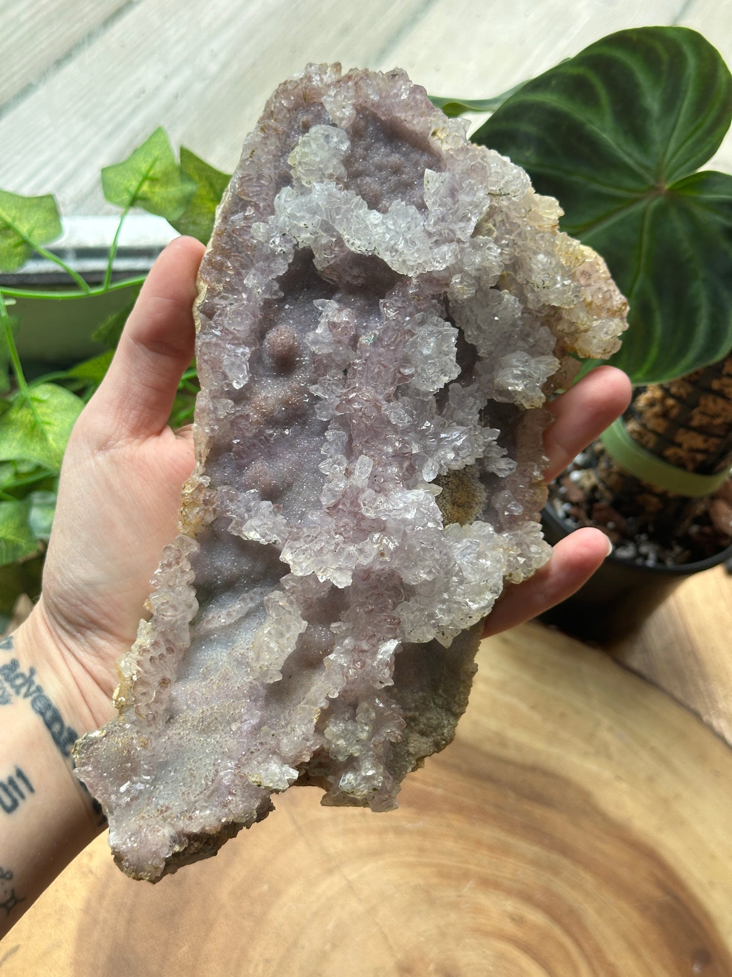 Amethyst on Matrix, Raw Freeform