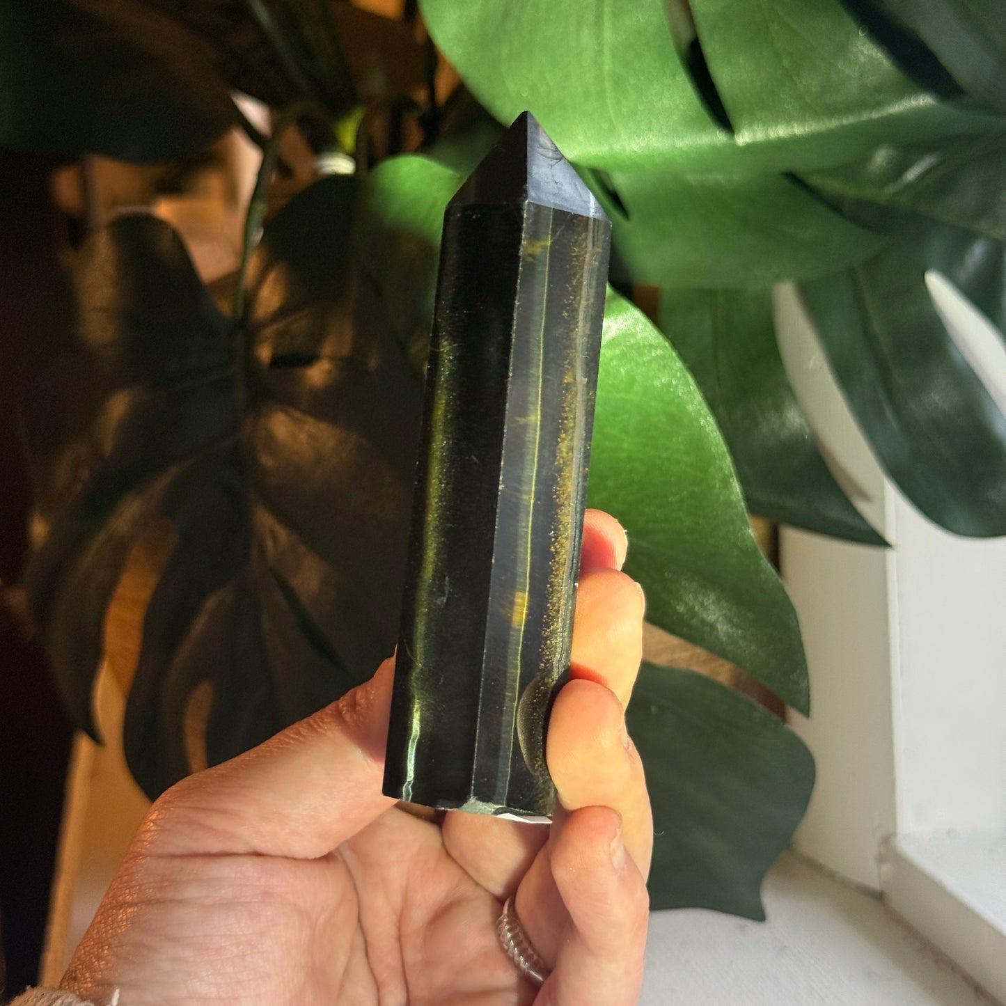 Blue Tigers Eye Tower
