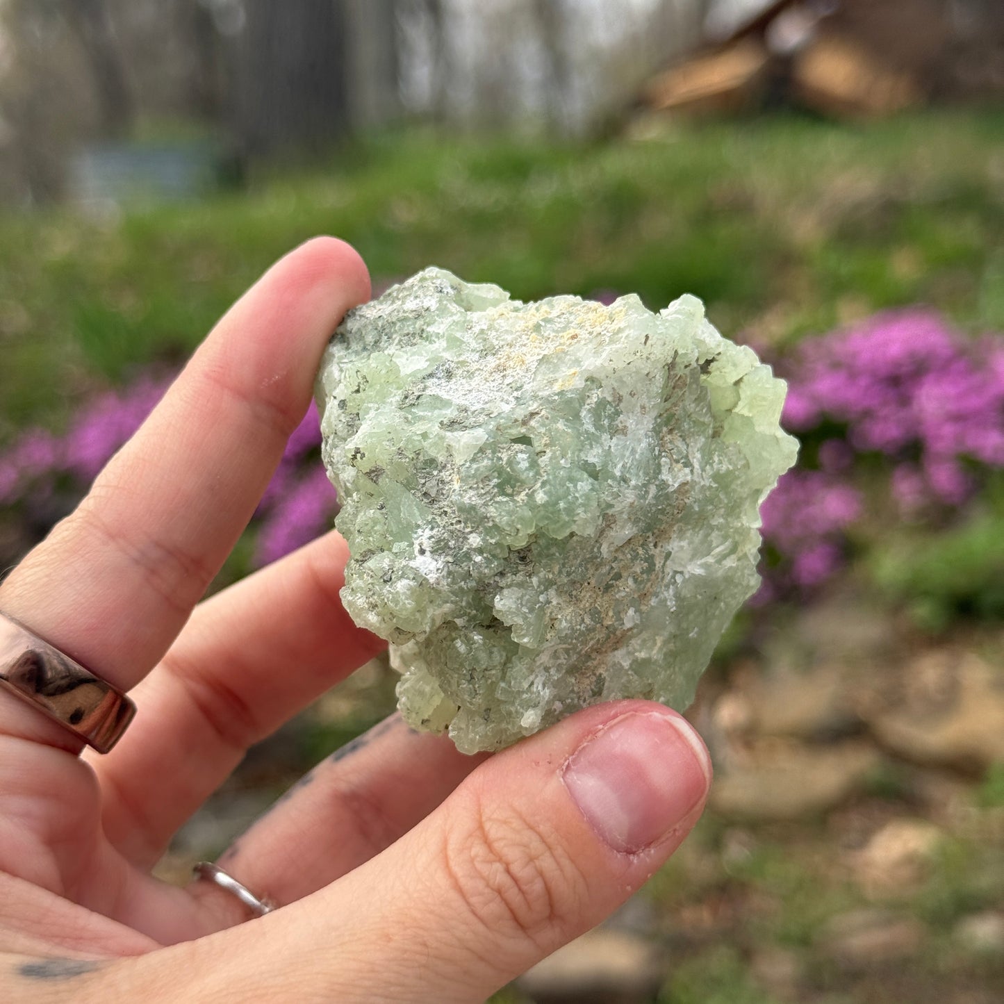 Prehnite Raw Gemstone